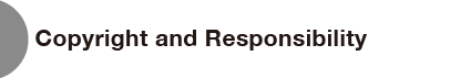Copyright and Responsibility